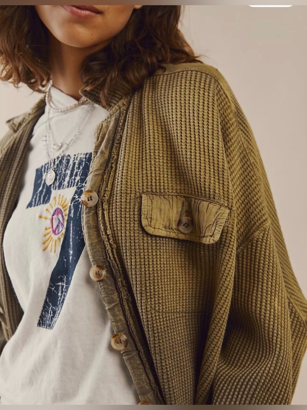 Free People Scout Dip Dye Jacket NWOT - Picture 2 of 8